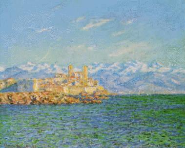 Claude Monet Old Fort at Antibes